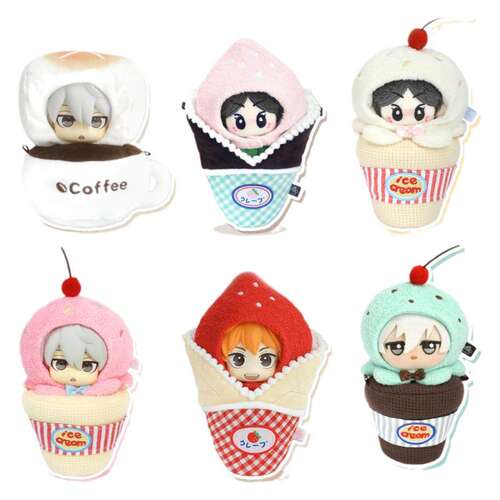 10cm娃衣配件夏日甜品屋系列 chiikawa努努娃衣毛绒百搭单品套装