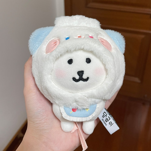 萌遇时光 中华美食系列 10cm棉花娃娃努努lookup娃衣头套口水巾