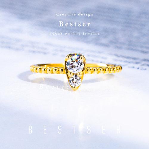 碧色bestser云锦18k结婚18k黄金