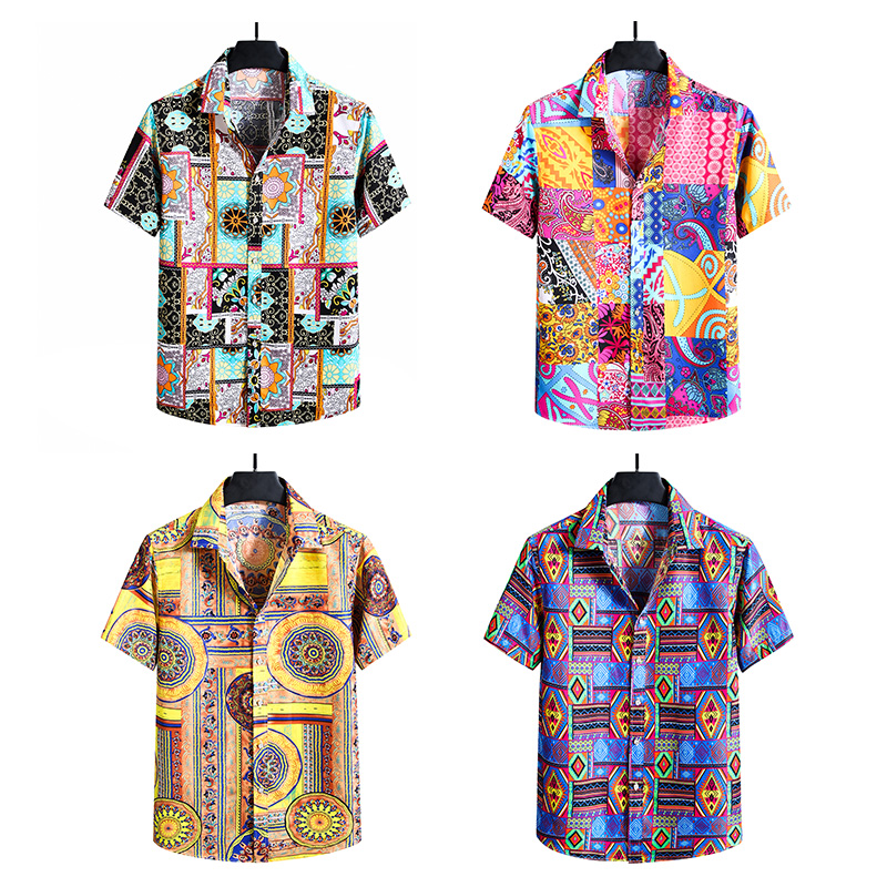 短袖衬衫男Short sleeve men Shirt male Slim Fit casual shirts