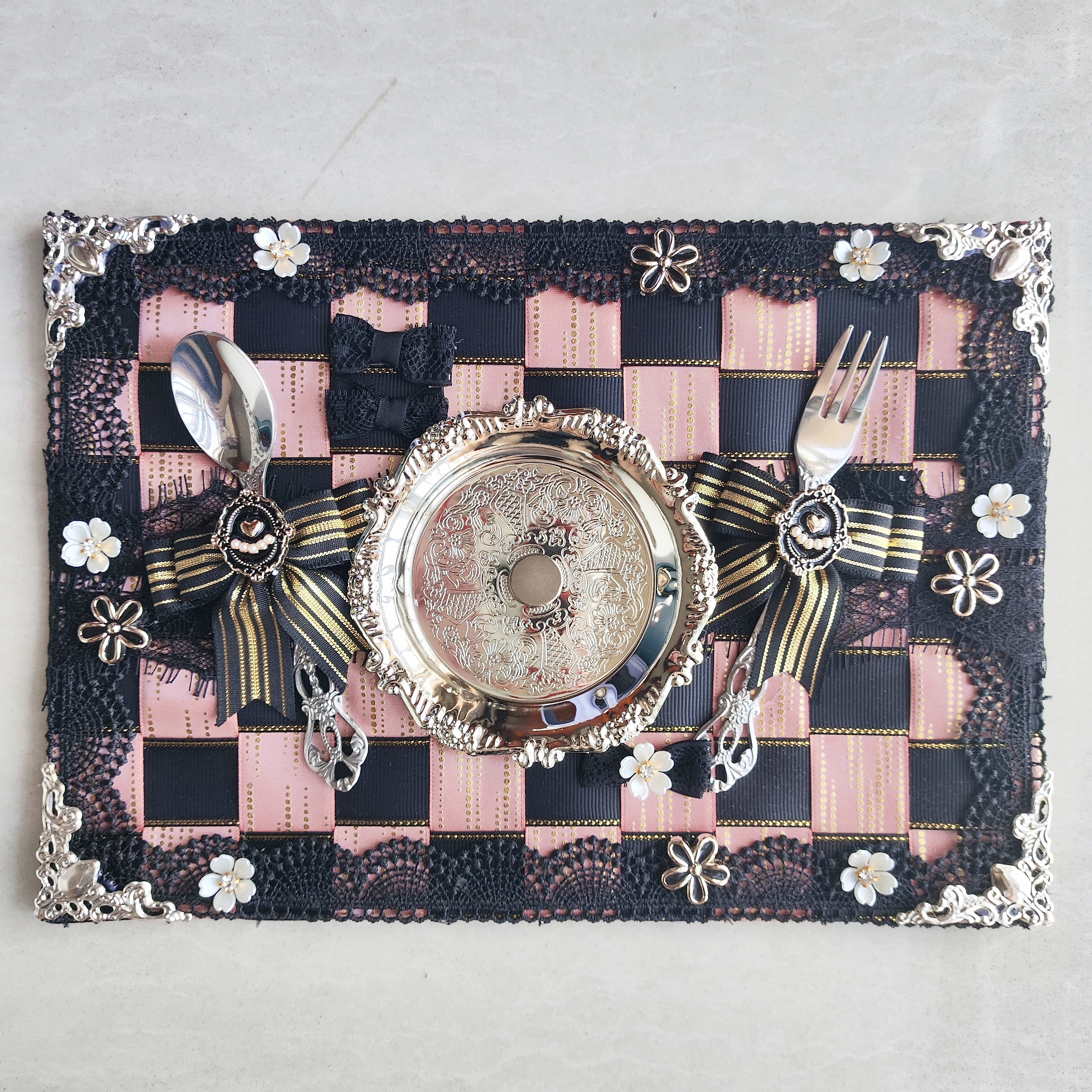 【成品现货】餐盘痛板b5丝带痛27×19 扎包谷美 深空光夜恋与未定