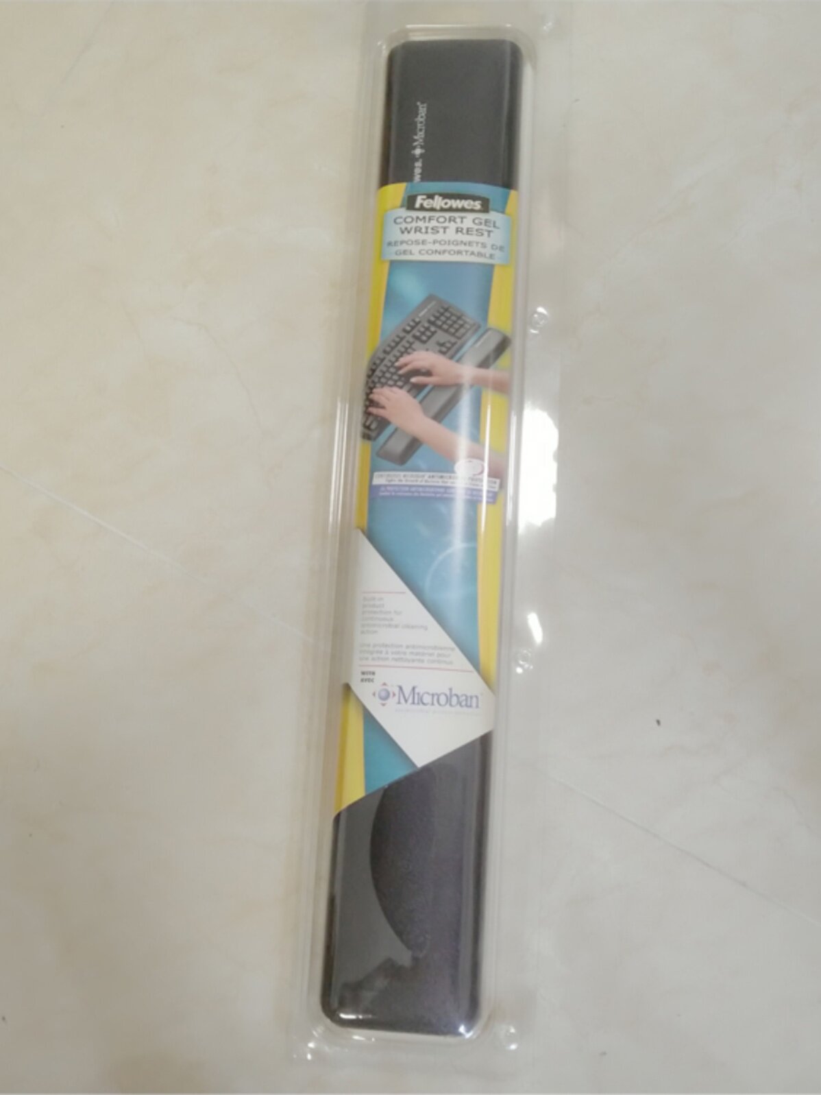 CLEARANCE FELLOWES VAN ROOSCH DESKTOP KEYBOARD PAD OFFICE NON-SLIP SILICONE WRIST REST KEYBOARD AND MOUSE RUBBER PADS