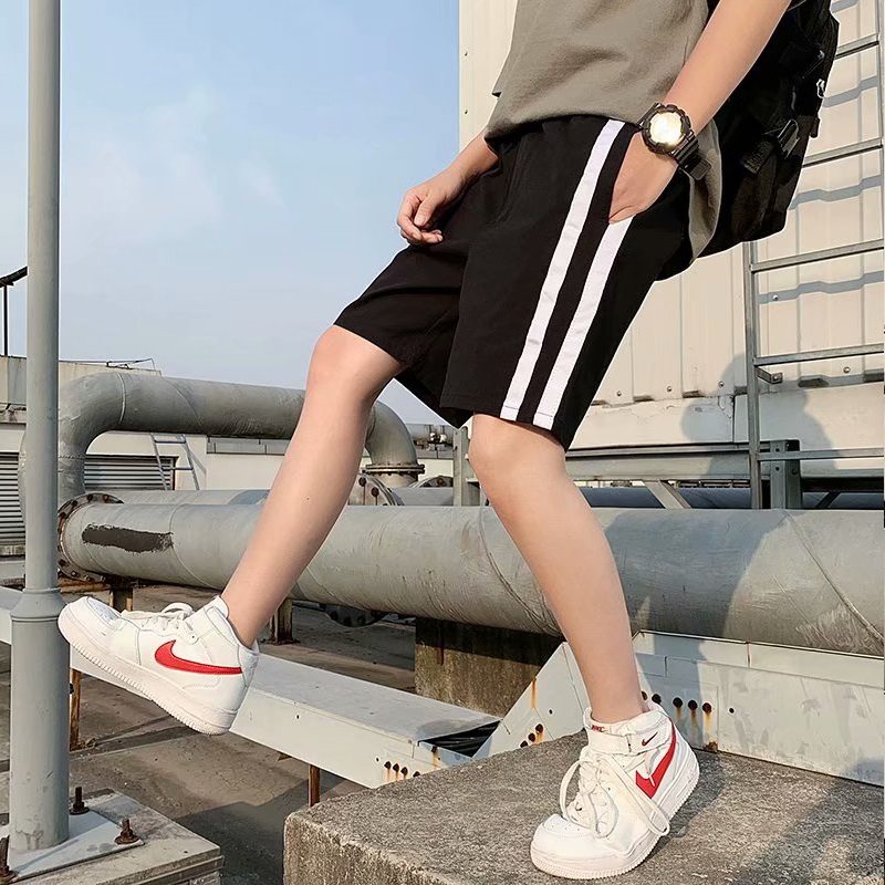 网红短裤男士2019新款夏季宽松五分裤子韩版潮流百搭运动休闲裤bf在类目 男装, 休闲裤中 - 来自Buy2taobao.com提供专业的淘宝代购服务