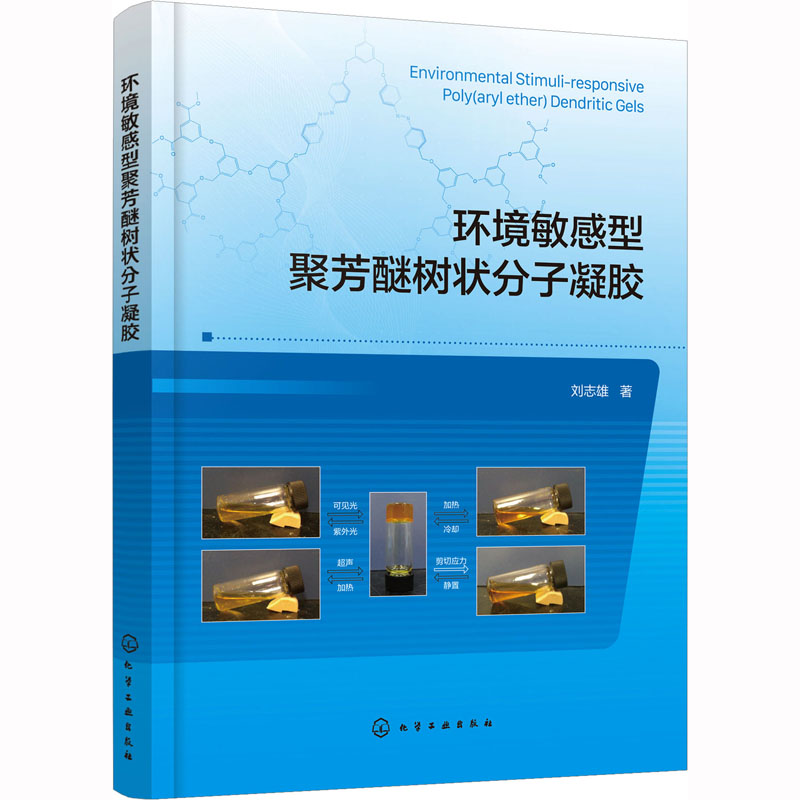 环境敏感型聚芳醚树状分子凝胶 刘志雄 著 化工技术 专业科技 化书籍类关于有关方面的地和与跟学习了解知识怎么怎样如何方法技巧