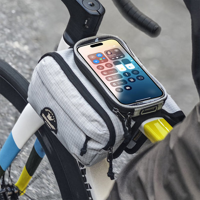 犀牛漫步便携新款车架包bikepacking上管储物包导航包快拆骑行包