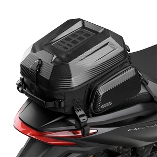 犀牛漫步35L装 全盔摩托车后座包尾包骑行背包机车双肩硬壳头盔包