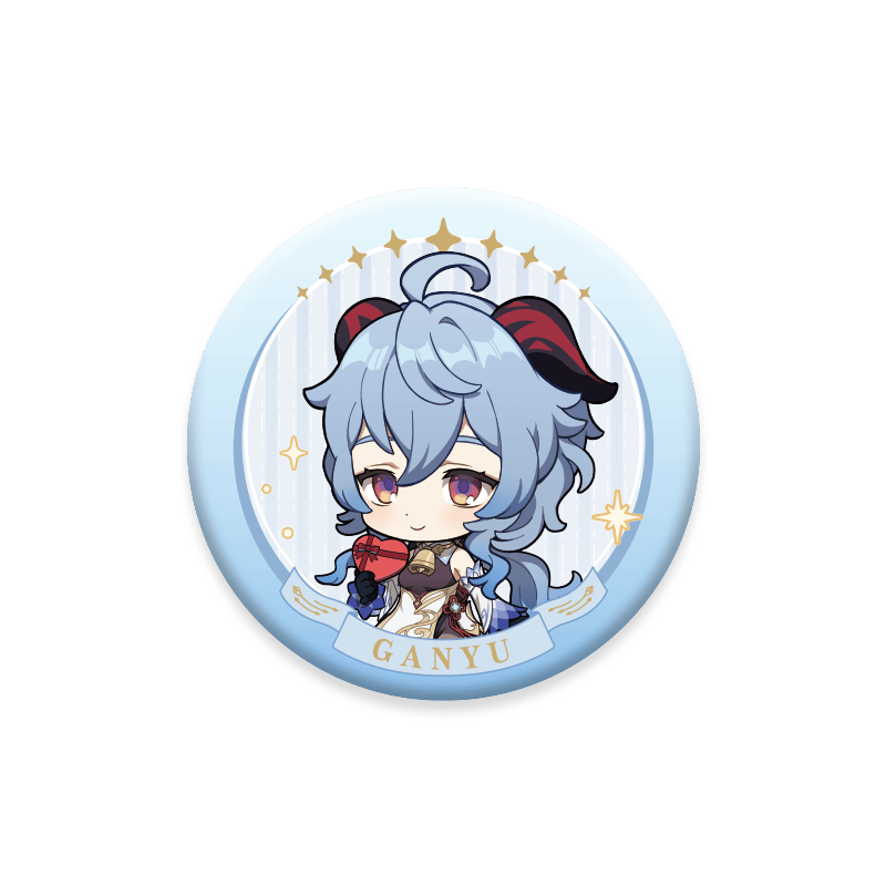 官谷原神周边璃月甘雨角色徽章