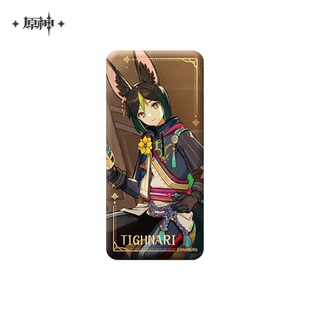 原神周边官谷吧唧,原神主题系列方形徽章 盛典与慧业 - 提纳里款