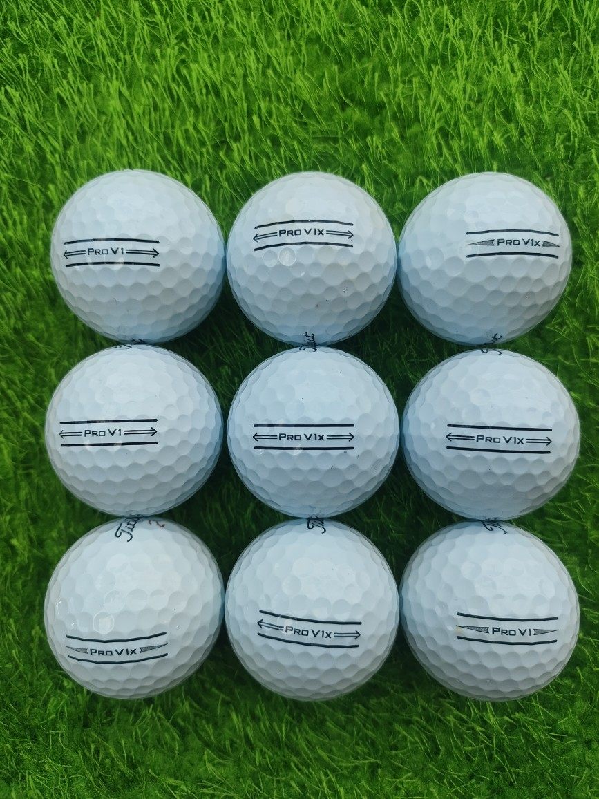 包邮高尔夫二手球TitleistPROV1V1X三线球三四层球下场高尔夫球