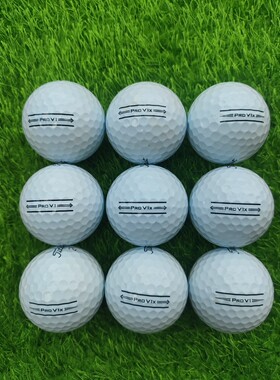 包邮高尔夫二手球TitleistPROV1V1X三线球三四层球下场高尔夫球