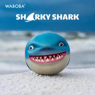 WABOBA户外运动露营鲨鱼水弹球高弹力弹射球成人儿童玩具游戏