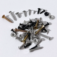 Смешанные винтовые гайки, смешанные с 50/упаковкой