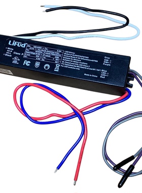Lifud UL 35W 0-10V宽电压内置防水驱动电源恒流700mA 20-50V