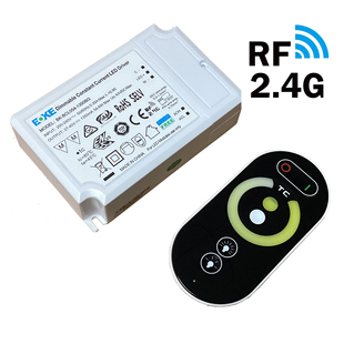 RF 2.4G 双色温LED驱动器 50W 调光无线遥控LED电源1350mA 遥控器