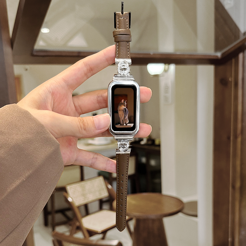 psnldkeep手环海洋之心皮质表带