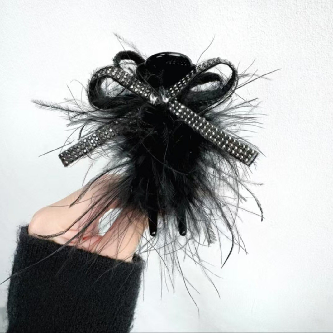 韩版丸子夹蝴蝶结公夹鲨鱼夹盘发爪子发夹发抓丸子抓夹丸子头夹,饰品/流行首饰/时尚饰品新,民族风发饰,淘宝优惠券,粉丝福利购,淘宝优惠卷