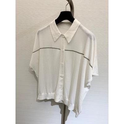 2025春季新款翻领短袖针织衫