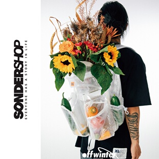 offwinter都市巡游航空旅行系列透明双肩包隐藏款 SONDER SHOP