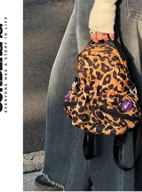SONDER SHOP offwinter豹纹火箭包 mini可爱双肩包百搭时髦动物纹