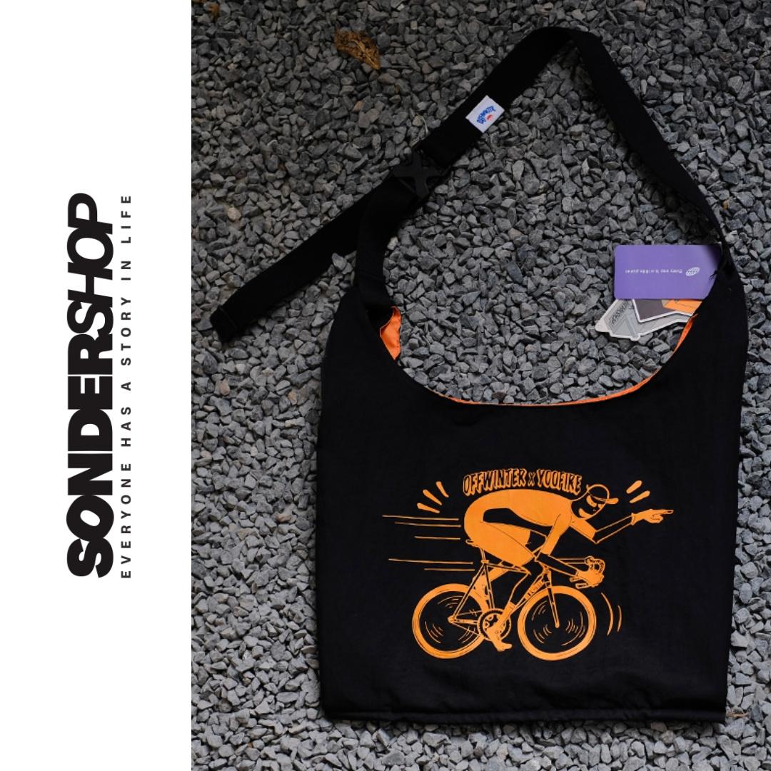 SONDER SHOP OFFWINTER x YOOFIRE 联名骑行包 托特休闲袋