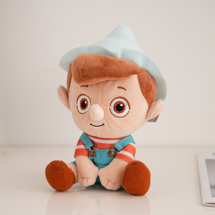 正版匹诺曹公仔木偶奇遇记玩偶Pinocchio毛绒玩具儿童陪伴睡觉抱