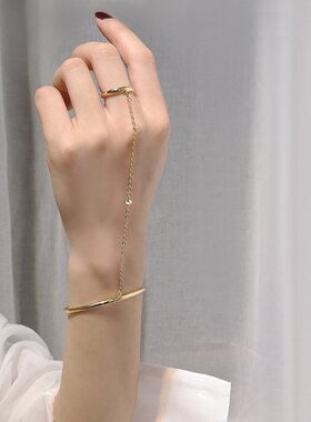 戒指一体古风汉服网红女超仙手链