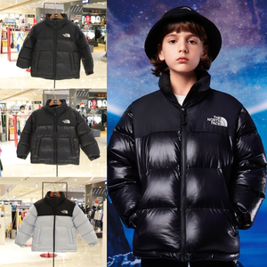 现80%鹅绒THE NORTH FACE儿童北面韩国代购23冬季羽绒服经典1996