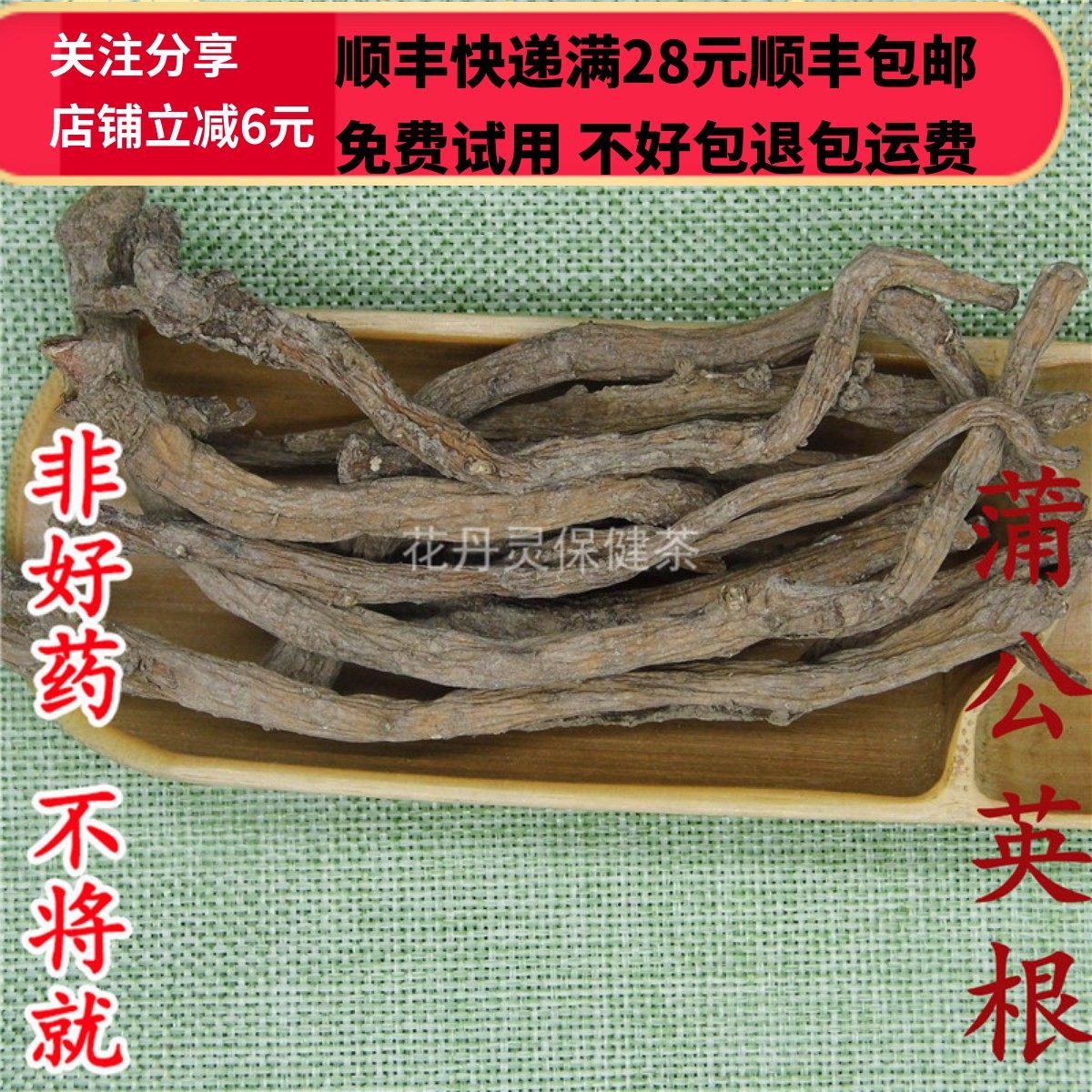 50克生蒲公英根中药材精选无硫