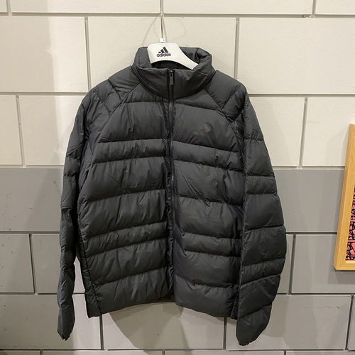 正品阿迪达斯男立领防风保暖棉服