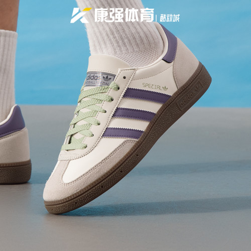 阿迪达斯三叶草男女鞋HANDBALL SPEZIAL轻便时尚运动板鞋JR4499