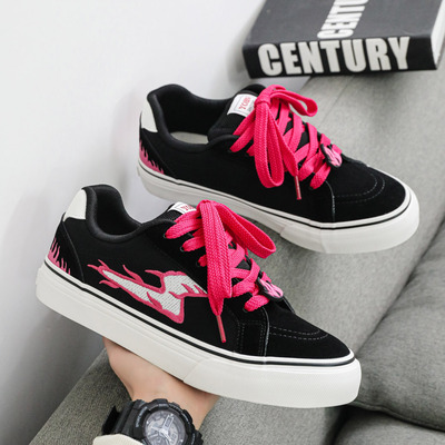 帆布鞋男夏季2026新款高街帅气国潮风休闲板鞋男小众学生运动潮鞋