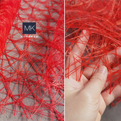 进口鸟巢错乱特殊设计师风布料