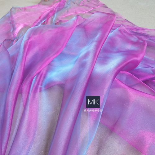 透明汉服网纱设计师布料