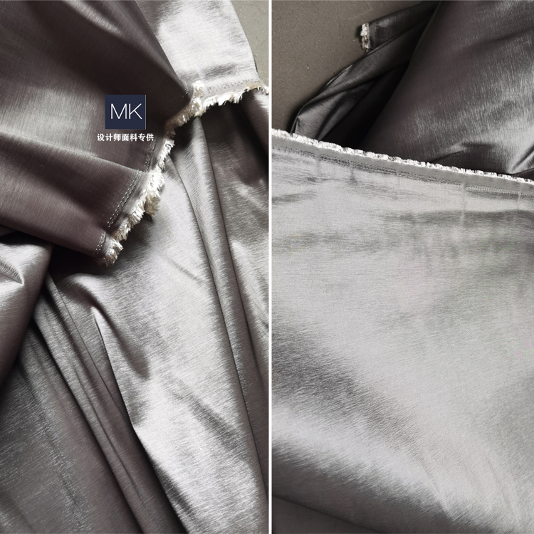 钨钢银缎面布欧美肌理