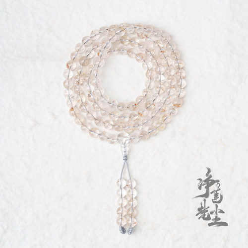 多彩西藏喜马拉雅水晶108颗念珠