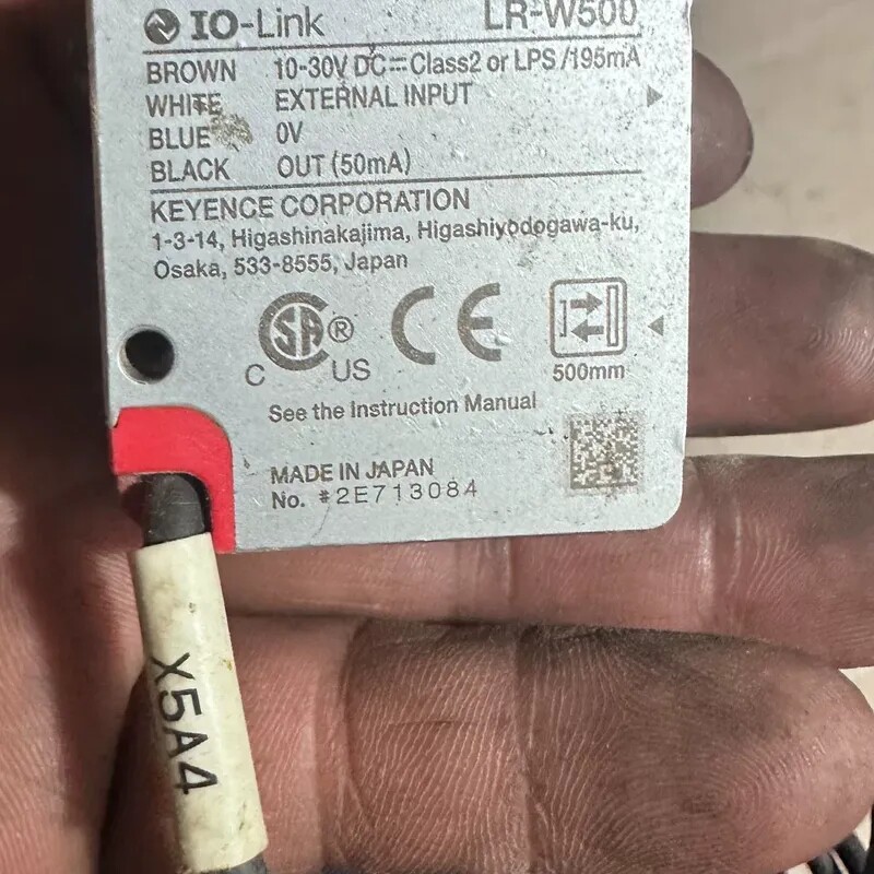 议价基恩士KEYENCE LR-W500颜色传感器，日本制造，成