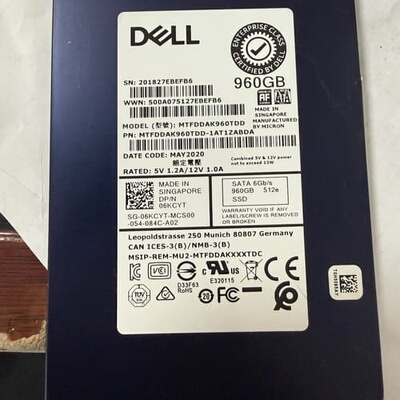 议价镁光06KCYT 960G固态+SATA+6Gb 企业级S