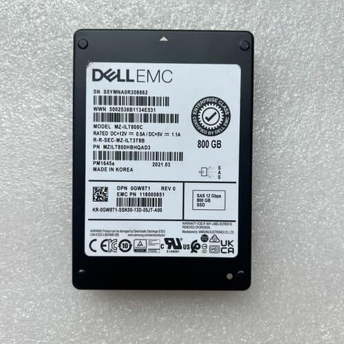议价DELL 0GW8T1 PM1645a 800G SAS 1