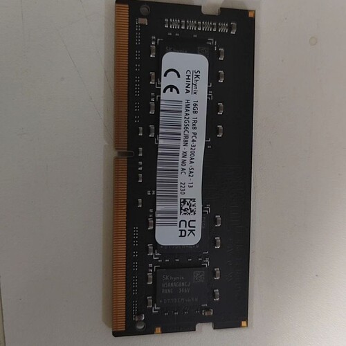 议价海力士16g3200笔记本全新ddr4内存3200，双面颗粒