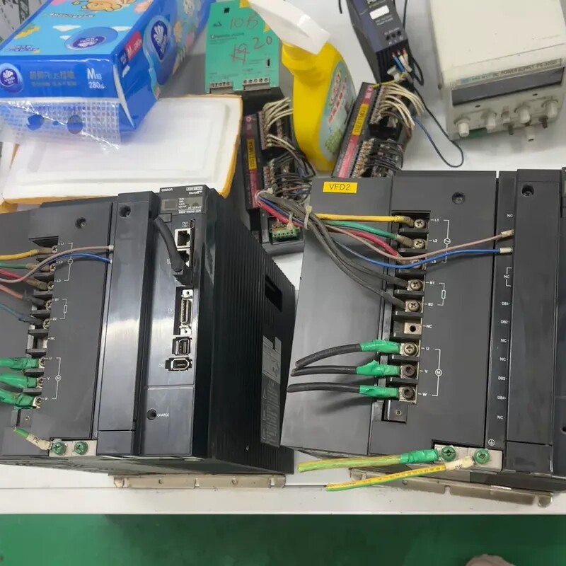 议价欧姆龙伺服驱动器R88D-KN75F-ECT-Z，拆机品，成