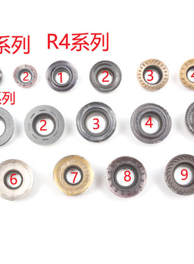 二手数控刀片R5圆刀片开粗铣刀片R4数控刀片进口圆车刀RCMT10T3MO
