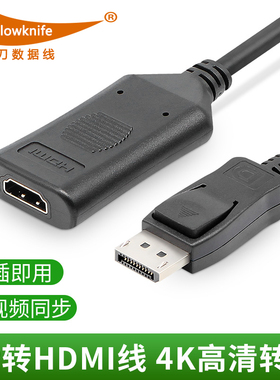 DP转HDMI转接线displaypor转换器4K60p高清电脑电视机投影仪显卡