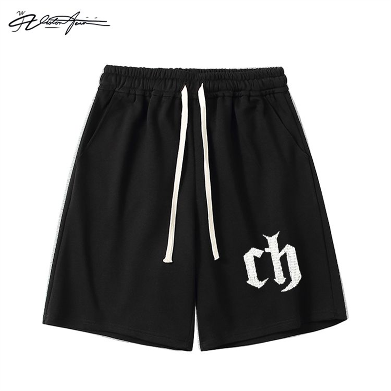 【刺绣】平常心威姆斯百分大战获胜同款刺绣短裤夏季百搭潮流