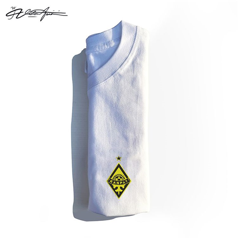 【刺绣】欧联足球阿拉木图凯拉特应援队标刺绣短袖T恤男女同款