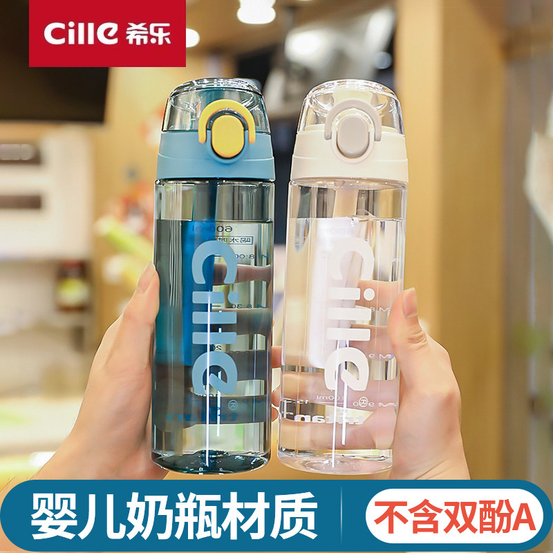 大容量儿童夏季运动塑料杯子水壶图片