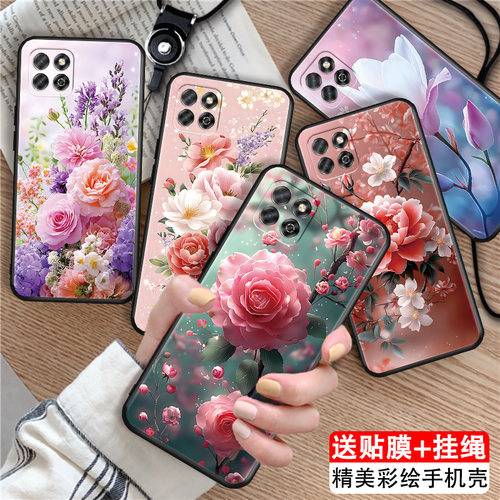 磨砂潮壳 防摔软套 精美彩绘