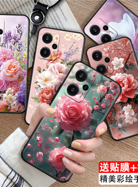luckrider适用于红米note12turbo春季彩色23049rad8c网红手机壳redmi note12turbo软胶保护套。红迷note12tur