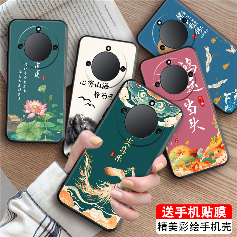 磨砂潮壳 防摔软套 精美彩绘