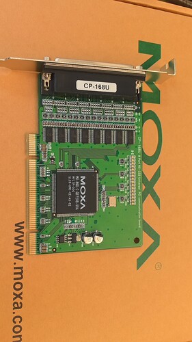 MOXA CP-168U 一出八 带线 RS 232串口 pci串口卡  现货议价
