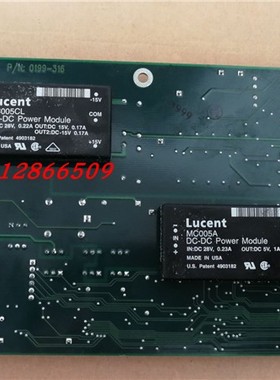 LUCENT MC005C MC005A DC-DC Power Module IN：DC28V 0.23A/0.22